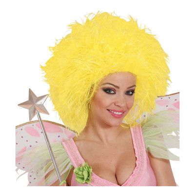 Älva Neongul Peruk - One size