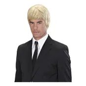60-tals Musiker Blond Deluxe Peruk - One size