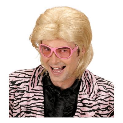 80-tals Casanova Blond Peruk - One size