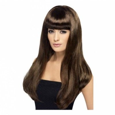 Babelicious Brun Peruk - One size