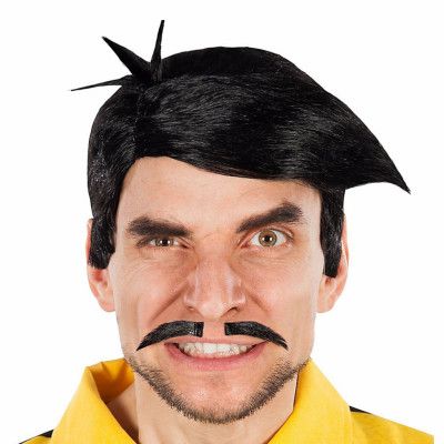 Bröderna Dalton Peruk & Mustasch - One size