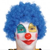 Clown Peruk Blå