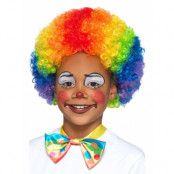 Clown Peruk Flerfärgad Barn