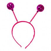 Diadem med Boppers Rosa - One size