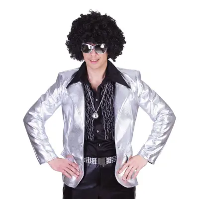 Disco Fever Jacka Silver - Large