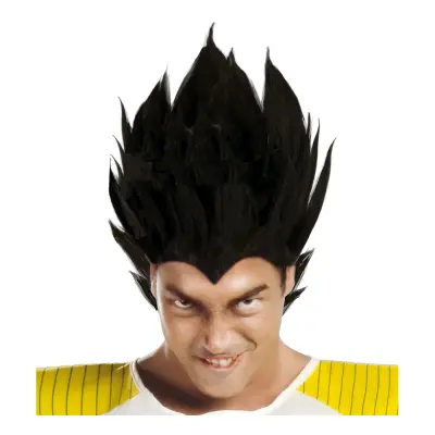 Dragonball Svart Peruk - One size