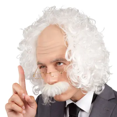 Einstein Perukset - One size