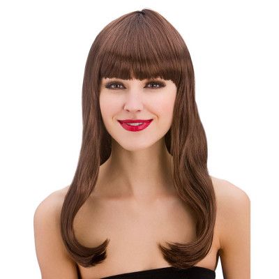 Fantasy Brun Peruk - One size