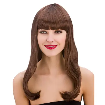 Fantasy Brun Peruk - One size