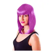 Flickperuk Neonrosa - One size