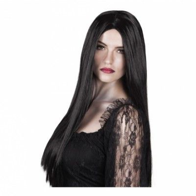 Häxa Svart Peruk
