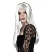 Häxa Vit Peruk - One size