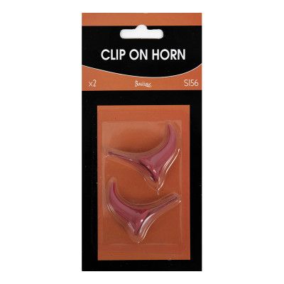 Halloween Hårspänne Horn - 2-pack