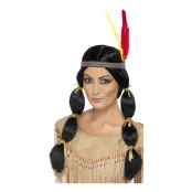 Indiantjej Peruk - One size