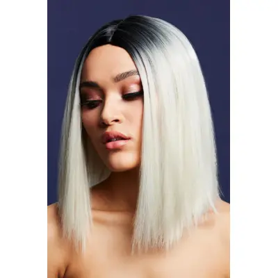 Kylie Peruk Tonad Isblond 37cm