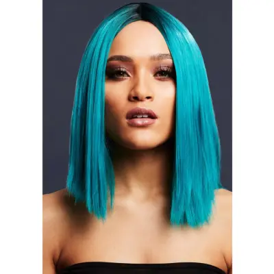 Kylie Peruk Turkos 37cm