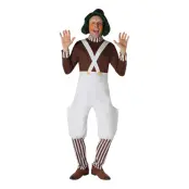 Willy Wonka Oompa Loompa Peruk - One size