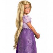 Licensierad Disney Rapunzel Deluxe Peruk för Barn