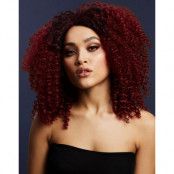 Lizzo Deluxe Wig - Kan Stylas! - Plommonlila Afro Peruk