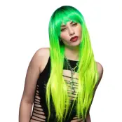 Manic Panic Sunshine Lizard Tvåtonad Deluxe Peruk - One size