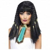 Peruk Cleopatra Svart