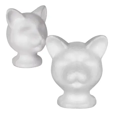 Perukstock Katthuvud