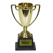 Pokal med Text - Världens bästa mamma