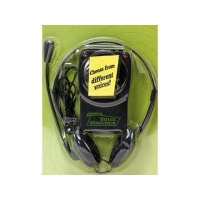 Röstförvrängare med Headset
