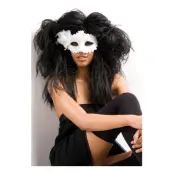 Ruffsig Peruk Svart - One size