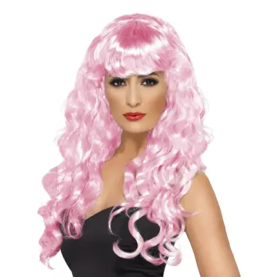 Siren Rosa Peruk - One size