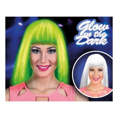 Självlysande Peruk - One size