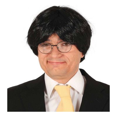 Klassisk Politiker Peruk Svart - One size