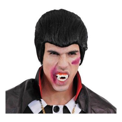 Vampyr Svart Peruk - One size