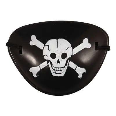 Ögonlapp med Dödskalle