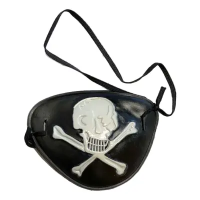 Ögonlapp Pirat Dödskalle