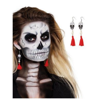 Örhängen Day of the Dead Döskalle
