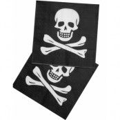 12 stk Pirat Servetter - Pirates of the Seven Seas