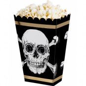 4 stk Popcornbägare - Golden Pirate
