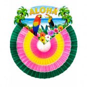 Aloha Tropical - Pappersfläkt 46 cm