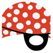 Ansiktsmasker Pirat 8-pack