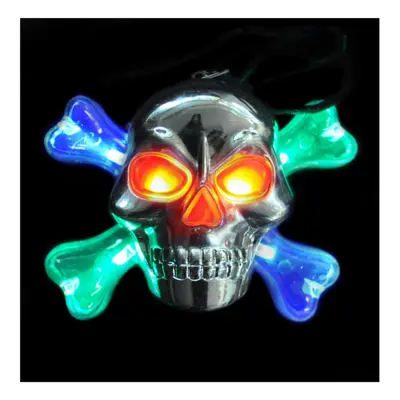 Blinkande Dödskalle Halsband