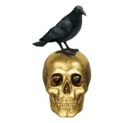 Bordsdekoration Döskalle med Korp