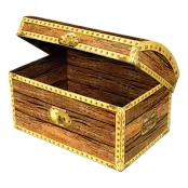 Skattkista i Papp - Stor