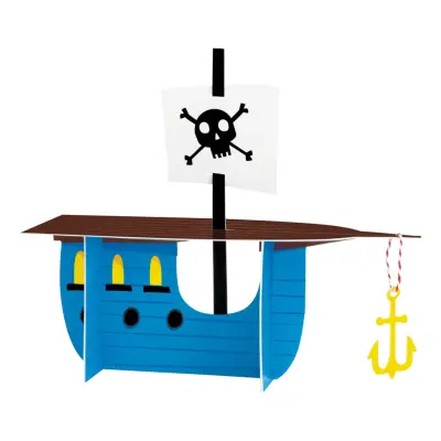 Bordspjäs Sjörövarskepp