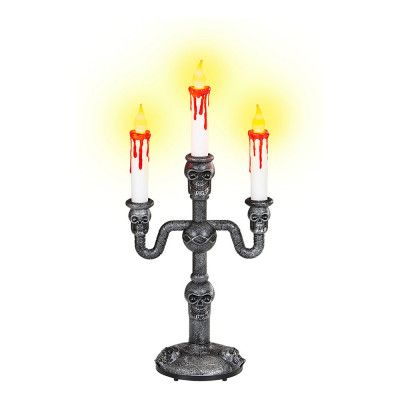 Candelaber med Dödskallar