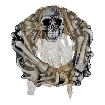 Dörrkrans Dödskalle Halloween