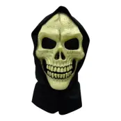 Döskalle Mask med Huva
