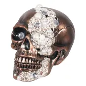 Döskalle med Pärlor Prop