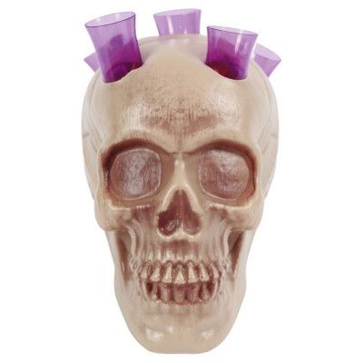 Döskalle Med Shotglas