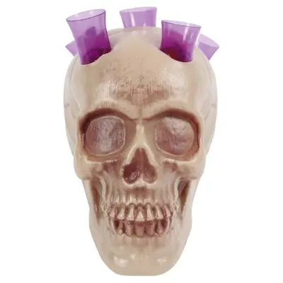 Döskalle Med Shotglas